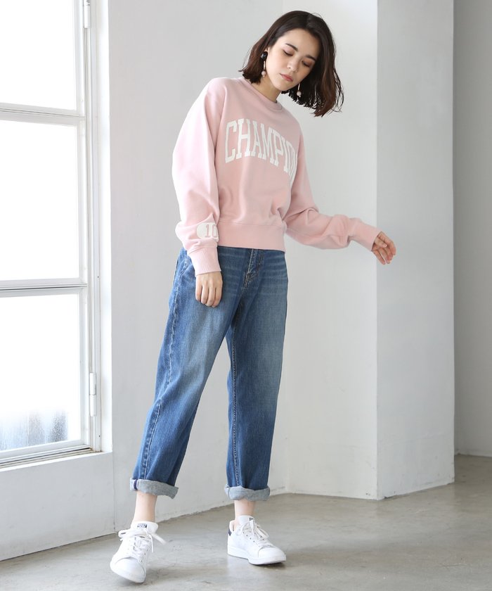 コーエン 【別注】Champion (チャンピオン) × coen (コーエン) オリジナルロゴスウェット