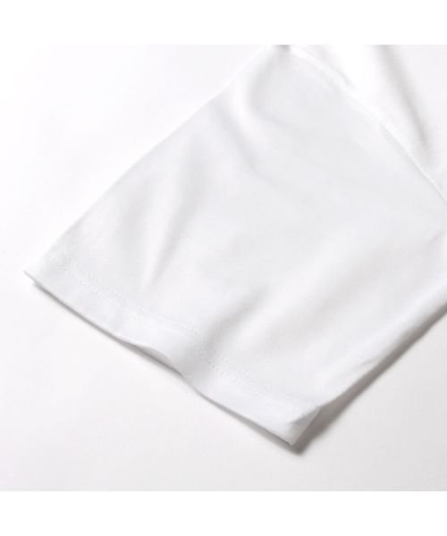 THE CASUAL(ザ　カジュアル)/(バイヤーズセレクト)Buyer's Select 日本製シルケットコーマ天竺クルーネック白Tシャツ/img19