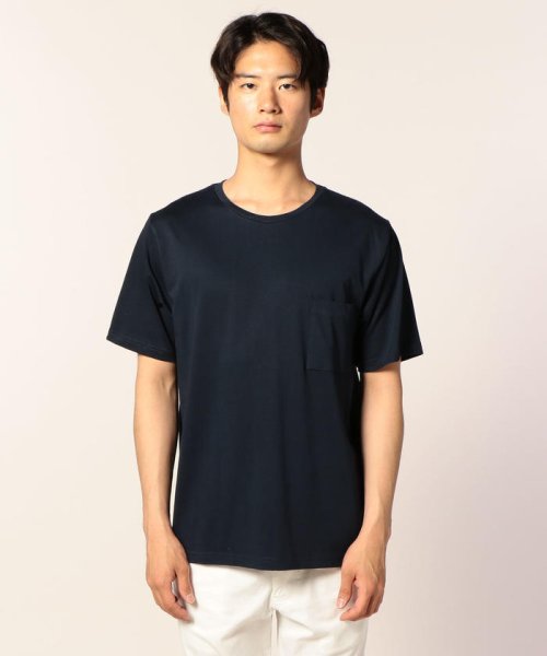 GLOSTER(GLOSTER)/SUVIN GOLD COTTON Tシャツ/img01