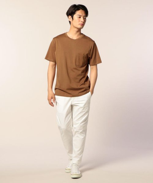 GLOSTER(GLOSTER)/SUVIN GOLD COTTON Tシャツ/img10