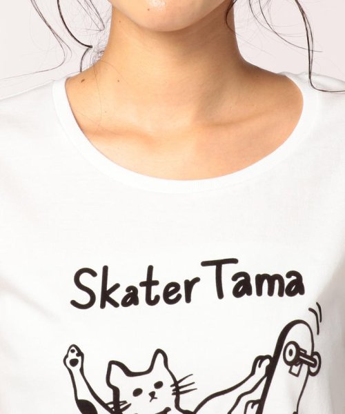 POCHITAMA LAND(ポチタマランド)/Skater Tama Tシャツ/img04