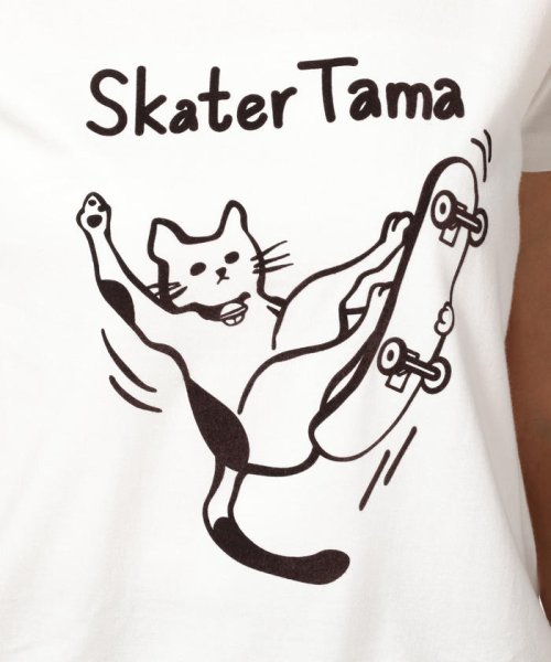 POCHITAMA LAND(ポチタマランド)/Skater Tama Tシャツ/img08