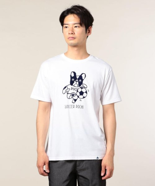 POCHITAMA LAND(ポチタマランド)/SOCCER POCHI Tシャツ/img01