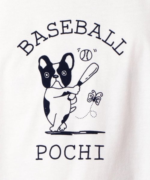 POCHITAMA LAND(ポチタマランド)/BASEBALL POCHI Tシャツ/img07