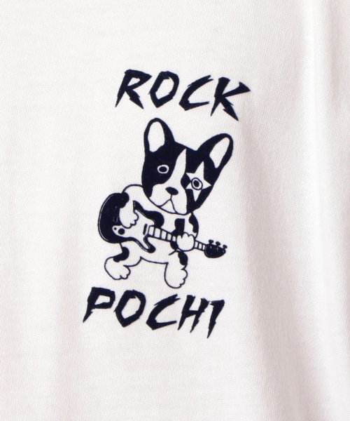 POCHITAMA LAND(ポチタマランド)/ワンポイントROCK POCHI Tシャツ/img07