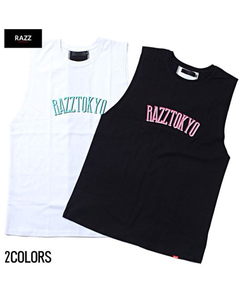 razz(ラズ)/RAZZIS【ラズ】バックライン切替天竺ノースリーブシャツ/img01