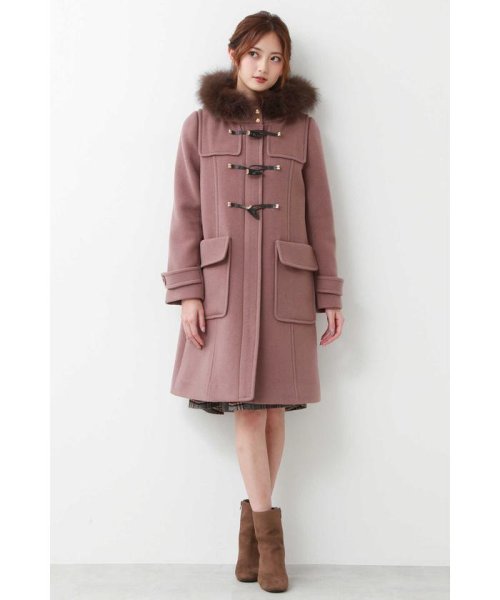 JILL by JILL STUART(ジル バイ ジル スチュアート)/｜sweet 11月号掲載｜フロッシーモッサダッフルコート/img21