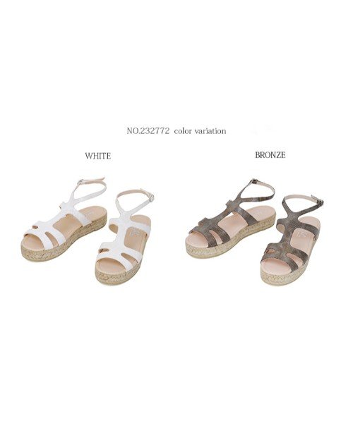 STYLE DELI(スタイルデリ)/【tredi Chic】03－platform sandals/embossed/img22