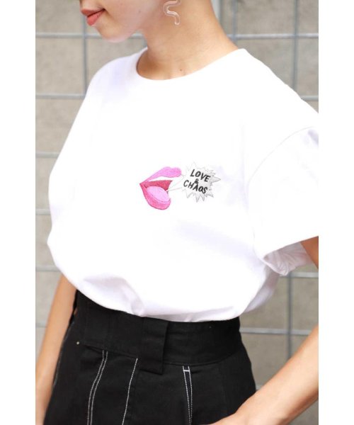 ROSE BUD(ローズバッド)/ワンポイントTシャツ/img14