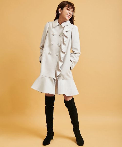 セール メルトンラッフルコート トランテアン ソン ドゥ モード 31 Sons De Mode Magaseek