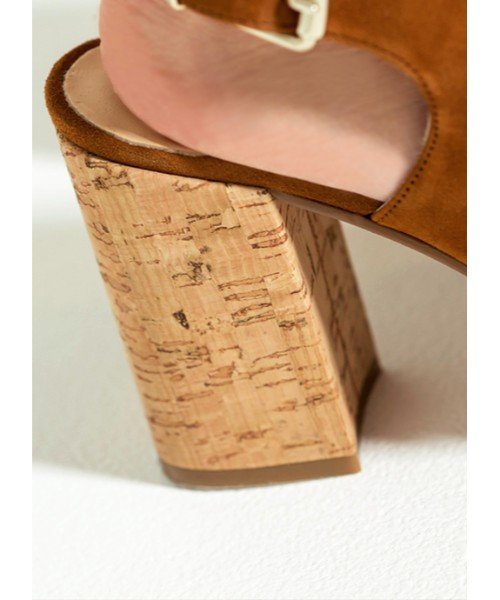 STYLE DELI(スタイルデリ)/【HELIA】06－cork heel suede sandals/img09