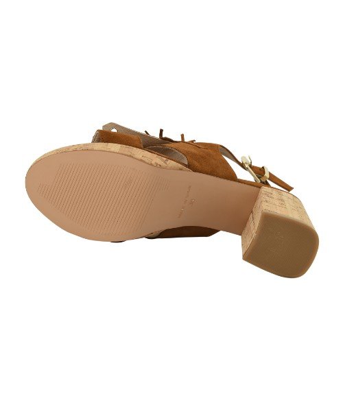 STYLE DELI(スタイルデリ)/【HELIA】06－cork heel suede sandals/img27