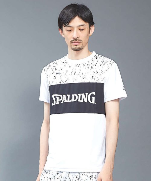5351POURLESHOMMES(5351POURLESHOMMES)/【SPALDING×5351】グラフィックデザインTシャツ/img01