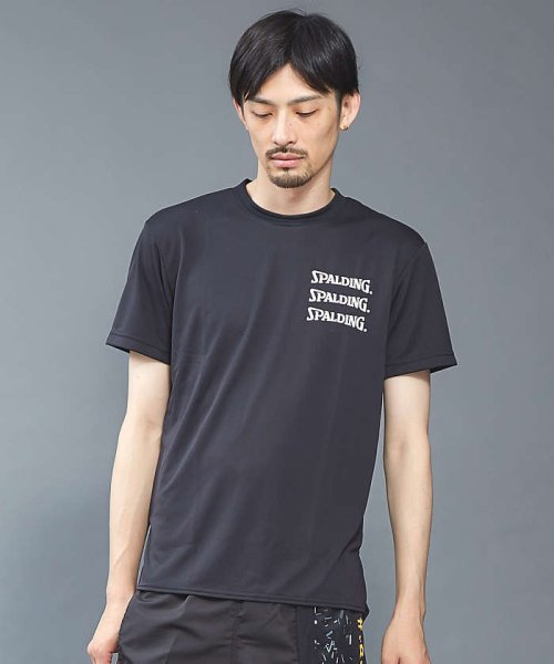 5351POURLESHOMMES(5351POURLESHOMMES)/【SPALDING×5351】ロゴデザインTシャツ/img06