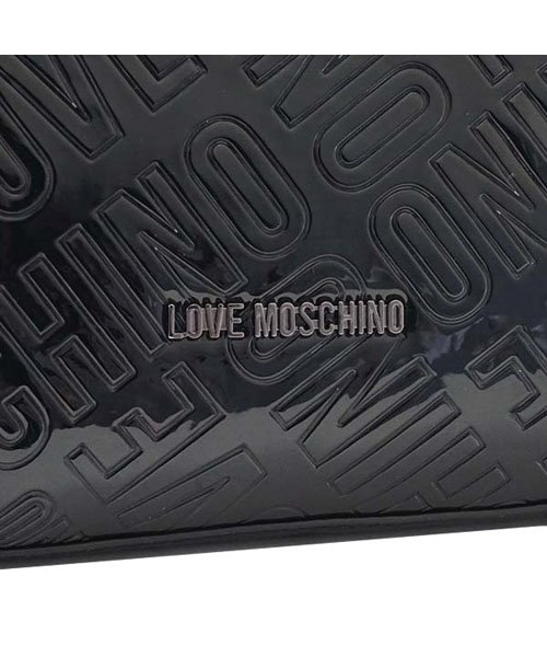 LOVE MOSCHINO(ラブモスキーノ)/【LOVE MOSCHINO】JC4235　M　EMBOSSEDLOGO　ナナメ　BK　000/img02