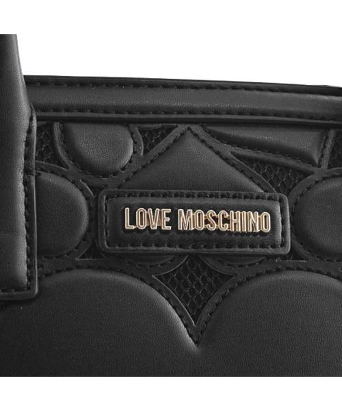 LOVE MOSCHINO(ラブモスキーノ)/【LOVE MOSCHINO】JC4055LOVEINTARSIAハンドBK00A/img03