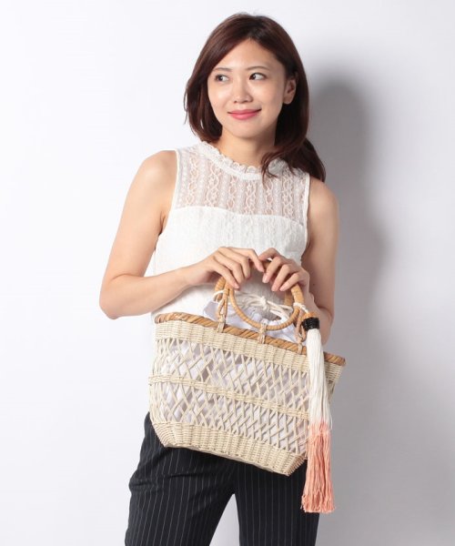 actuelselect(アクチュエルセレクト)/【LE VERNIS】MESH SQUARE TOTE/img07