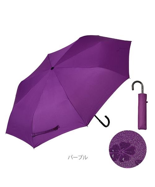 BACKYARD FAMILY(バックヤードファミリー)/雨に濡れると柄が浮き出る傘 3段折りたたみ傘/img13