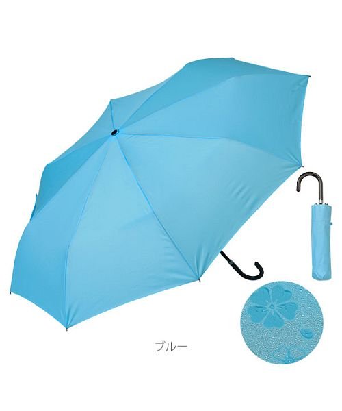 BACKYARD FAMILY(バックヤードファミリー)/雨に濡れると柄が浮き出る傘 3段折りたたみ傘/img16