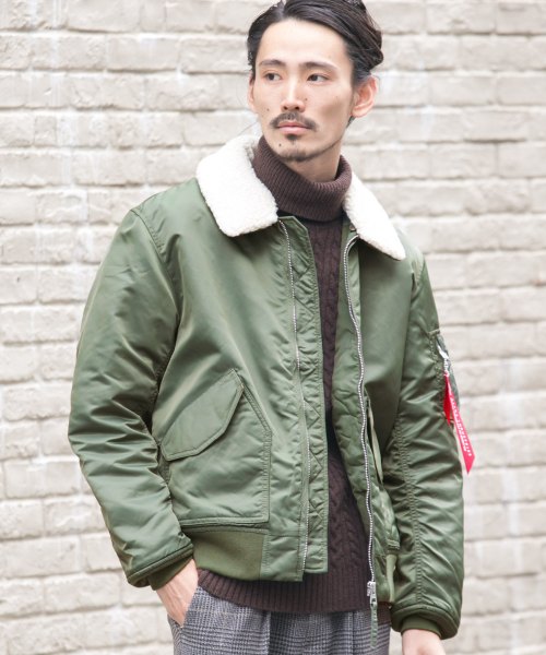 ALPHA INDUSTRIES×URBAN RESEARCH iD　別注CWU－45P ジャケット