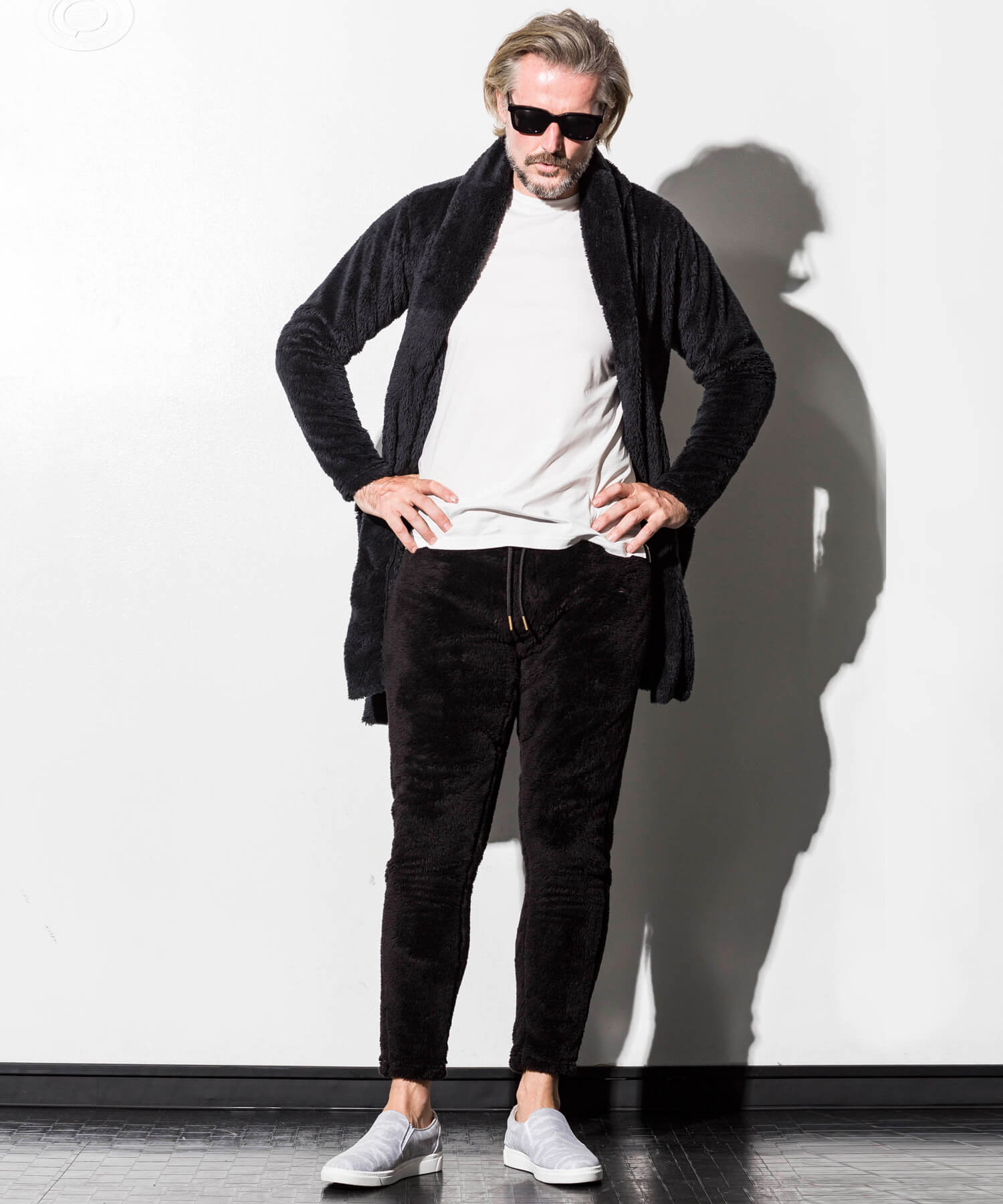 LEON掲載】両面ボアフリースガウンコート(501182985)｜HANKYU MEN'S