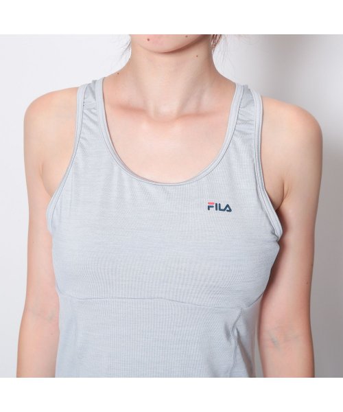 VacaSta Swimwear(バケスタ　スイムウェア（レディース）)/【FILA】水陸両用　杢カップ付きタンクトップ/img06