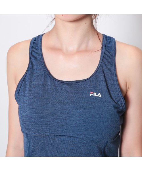 VacaSta Swimwear(バケスタ　スイムウェア（レディース）)/【FILA】水陸両用　杢カップ付きタンクトップ/img21