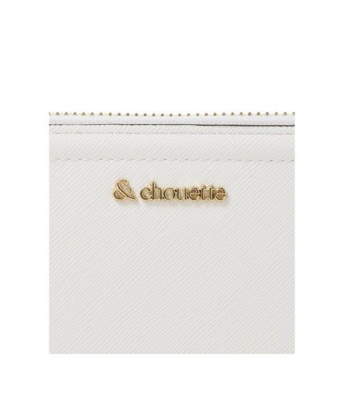 & chouette(アンドシュエット)/シンプルロゴラウンド長財布/img06