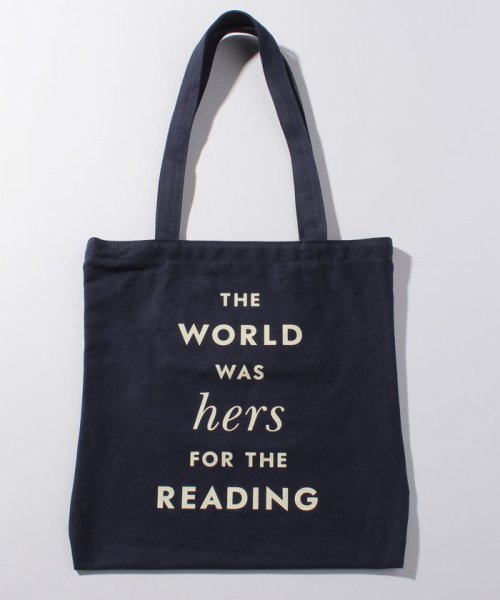 kate spade new york(ケイトスペードニューヨーク)/Kate spade Hers For The Reading Canvas Book Tote/img01