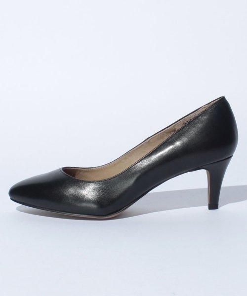 ラウンドトゥプレーンパンプス 