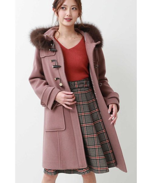 セール Sweet 11月号掲載 フロッシーモッサダッフルコート ジルバイジルスチュアート Jill By Jillstuart Magaseek