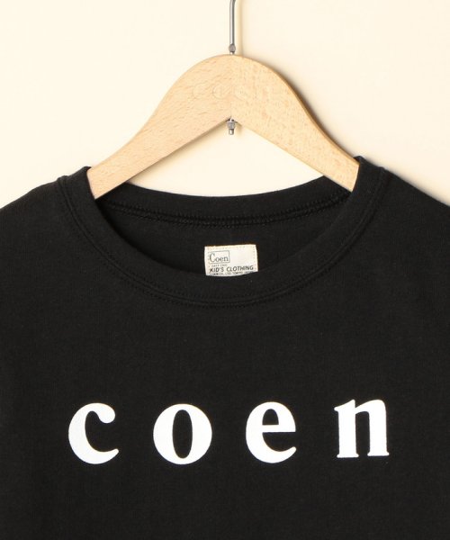 coen(コーエン（キッズ）)/coen(コーエン)ロゴロングスリーブTシャツ(100～130)/img03
