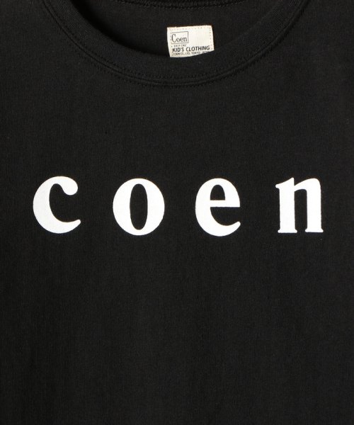 coen(コーエン（キッズ）)/coen(コーエン)ロゴロングスリーブTシャツ(100～130)/img06