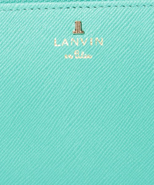 LANVIN en Bleu(BAG)(ランバンオンブルー（バッグ）)/リュクサンブールカラーLファスナー長財布/img08