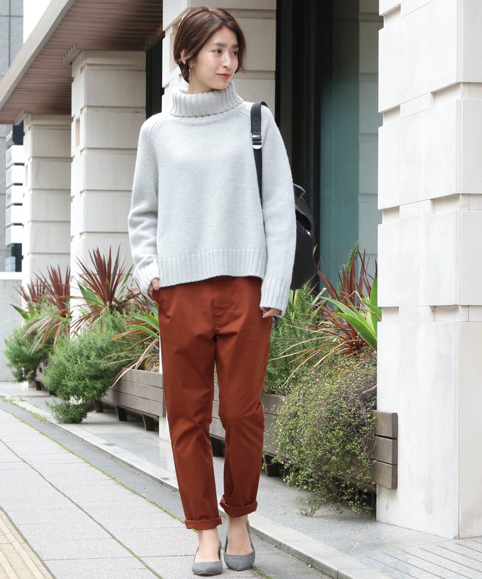 【WEB限定】by ※∴チノテーパード9分丈パンツ 18FW