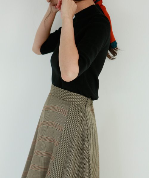 marjour(マージュール)/CHECK SWITCHING SKIRT/img12