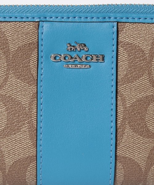 COACH(コーチ)/COACH OUTLET F54630 SVNJJ ラウンドファスナー長財布/img04