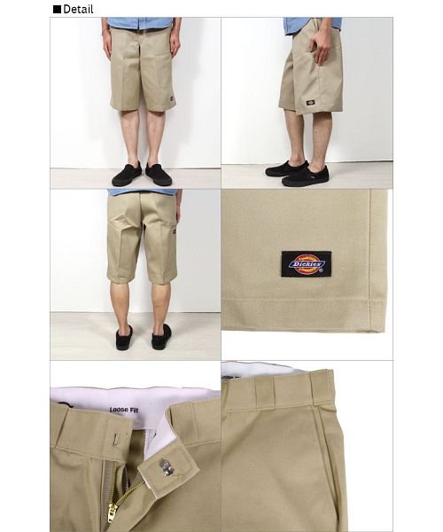 BACKYARD FAMILY(バックヤードファミリー)/ディッキーズ dickies #42283 13"ルーズフィットマルチポケットワークショートパンツ/img02