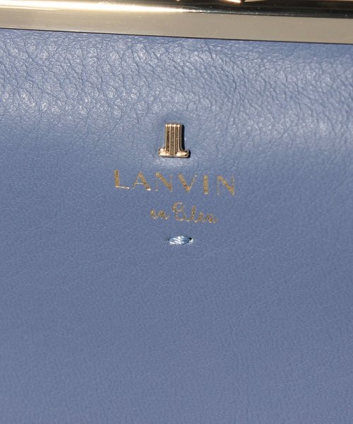 LANVIN en Bleu(BAG)(ランバンオンブルー（バッグ）)/シャペル 薄マチ口金長財布/img04