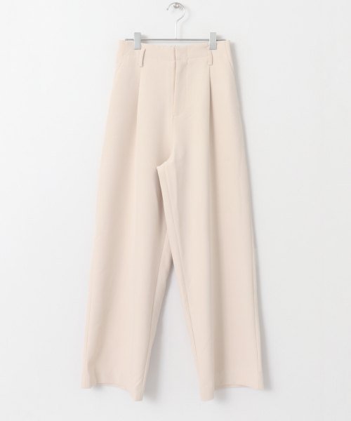 URBAN RESEARCH ROSSO ハイウエストワイドパンツ