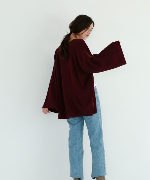 marjour(マージュール)/OVER KNIT CARDIGAN/img28