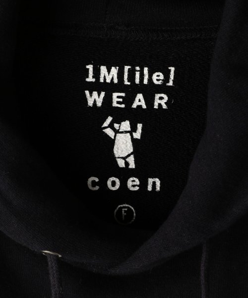 coen(coen)/【1M】シームレス裏毛カレッジプリントパーカー/フーディー/img07