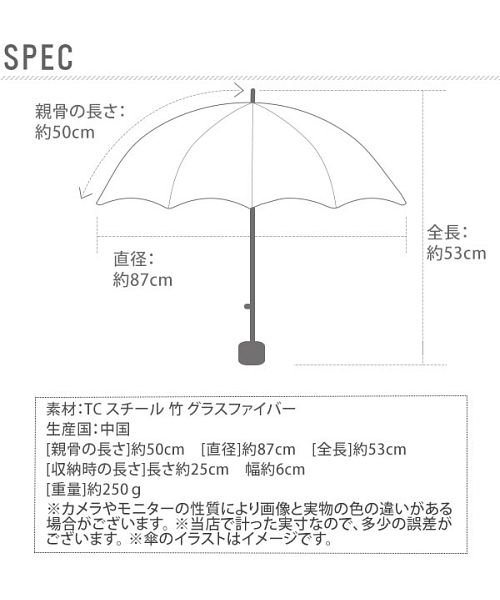 BACKYARD FAMILY(バックヤードファミリー)/MIKUNI ミクニ 折りたたみ 日傘 50cm/img02