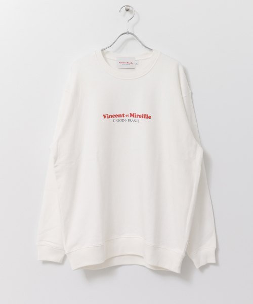 URBAN RESEARCH(アーバンリサーチ)/Vincent et Mireille　LOGO CREW SWEAT/img10