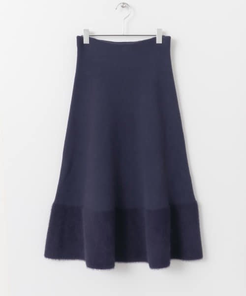 URBAN RESEARCH ROSSO シャギーニットスカート