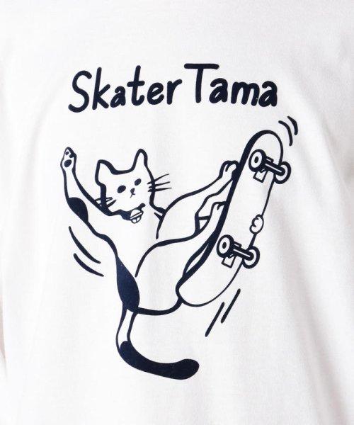 POCHITAMA LAND(ポチタマランド)/Skater Tama ロングスリーブTシャツ/img08