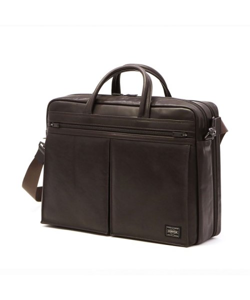 ポーター アメイズ 3WAYブリーフケース 022－03783 ビジネスバッグ 吉田カバン PORTER AMAZE 3WAYBRIEFCASE ベルクロポケット ×2