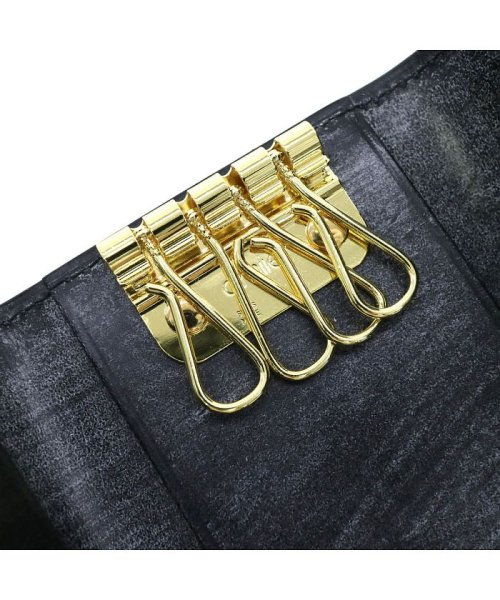 ポーター ビル ブライドル キーケース 185－02260 吉田カバン PORTER BILL BRIDLE 本革 レザー また ブラックとロンドンタンはゴールド ネイビーにはシルバーの金具を採用しています