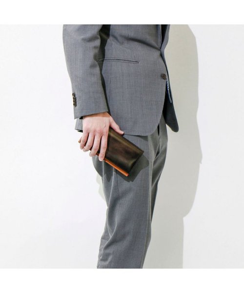 FESON 財布 フェソン 長財布 アドバン切目ファスナー付束入 メンズ レザー 本革 小銭入れあり TB01－003 