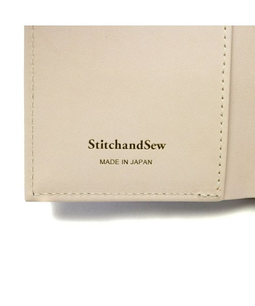 StitchandSew(ステッチアンドソー)/ステッチアンドソー 財布 StitchandSew 三つ折り財布 ミニ財布 ウォレット 革 本革 スティッチアンドソー CP101/img14